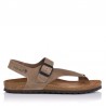 Sandalias Inter-bios 9512 Hombre Taupe