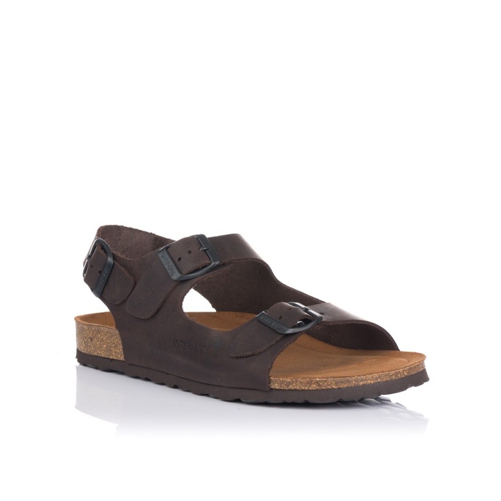 Sandalias Inter-bios 9567 Hombre Marron