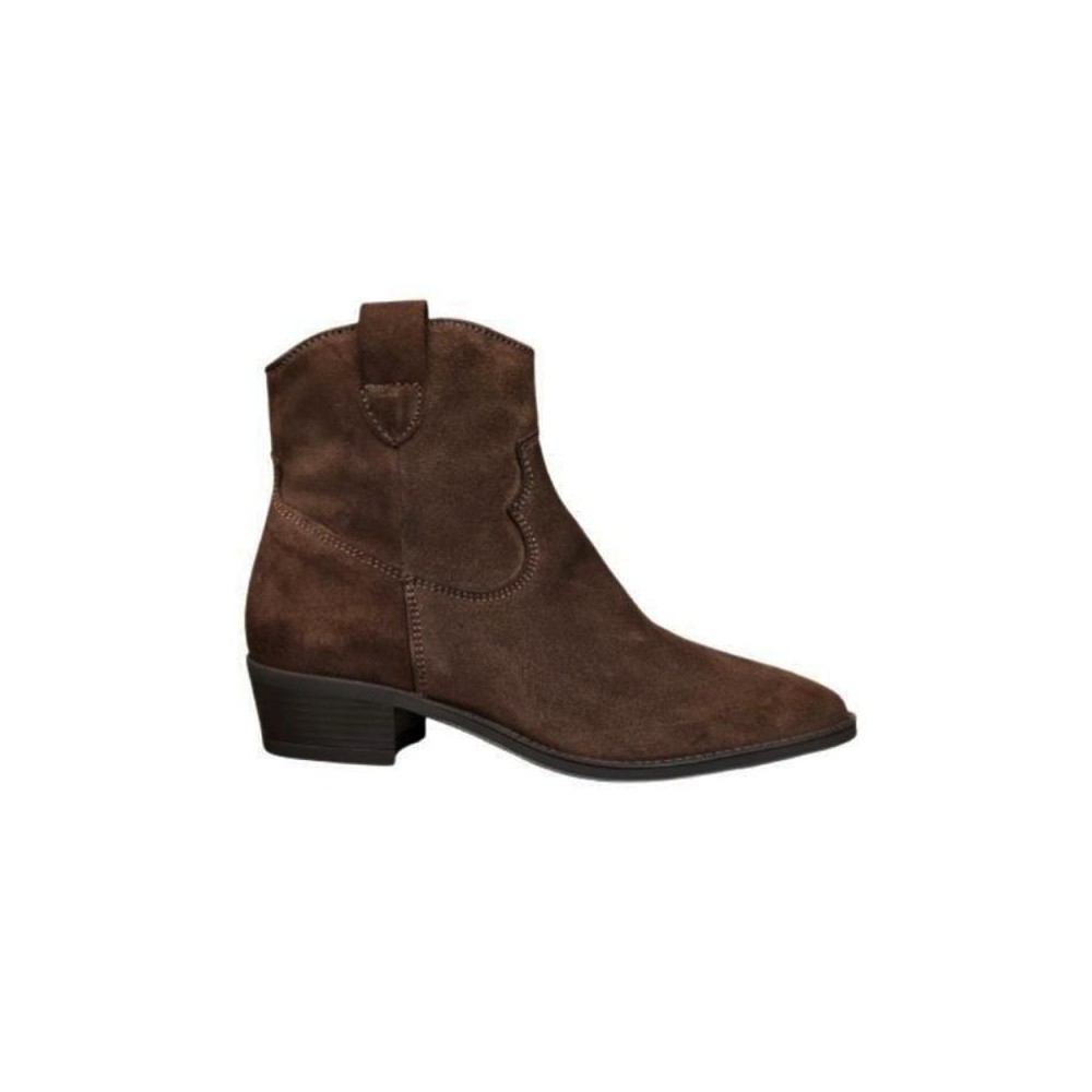 Botines de Tacón Mujer Vexed Tanoira Marron