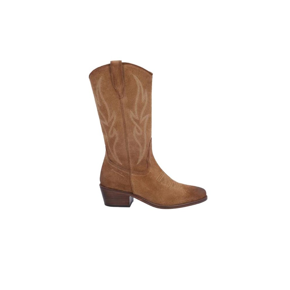 Botas de Tacón Mujer Bonaventure B753 Camel