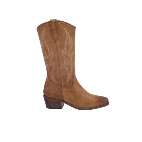 Botas de Tacón Mujer Bonaventure B753 Camel