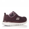 Sneakers Skechers 12615 Mujer Burdeos