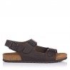 Sandalias Inter-bios 9567 Hombre Marron