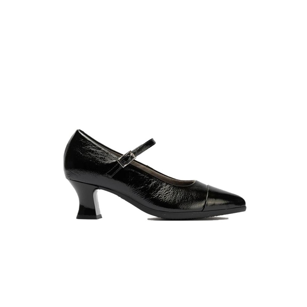 Merceditas Mujer Pitillos 11683 Negro-Negro