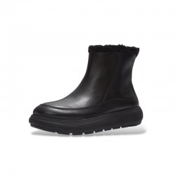 Botines Planos Mujer Fitflop W Iq-Comff Leather Negro