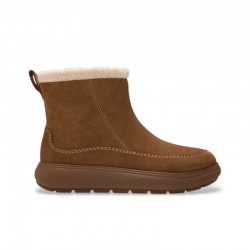 Botines Planos Mujer Fitflop W Iq-Comff Leather Cuero