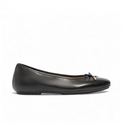 Zapatos Planos Mujer Fitflop W Delicato Bow Soft Negro