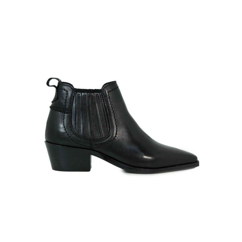 Botines de Tacón Mujer Vexed Loana Negro