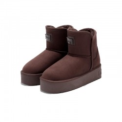 Botines Planos Mujer D.franklin Nordic V.2 Basic Low Marron