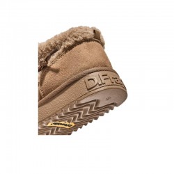 Botines Planos Mujer D.franklin Nordic Lite Sherpa Camel
