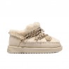 Botines Planos Mujer D.franklin Nordic Lite Sherpa Beig