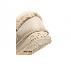 Botines Planos Mujer D.franklin Nordic Lite Sherpa Beig