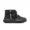 Botines Planos Mujer D.franklin Nordic Foam Bomb Taupe Negro