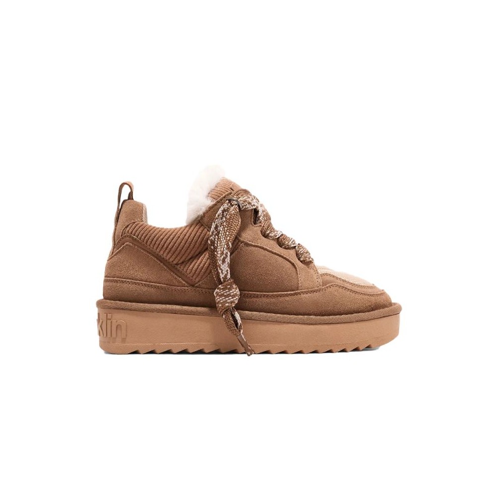 Sneakers Mujer D.franklin Nordic Snk Khaki Camel