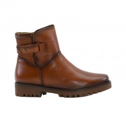 Botines Planos Mujer Zapp 23389 Cuero