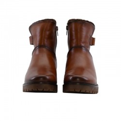 Botines Planos Mujer Zapp 23389 Cuero