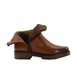 Botines Planos Mujer Zapp 23389 Cuero