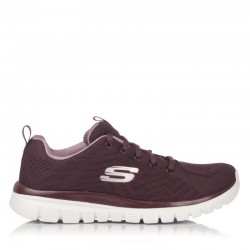 Sneakers Skechers 12615 Mujer Burdeos
