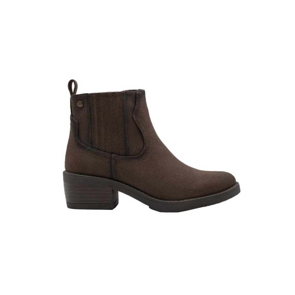 Botines de Tacón Mujer Mysoft 660 Marron