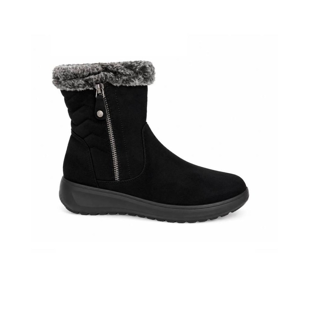 Botines Planos Mujer Mysoft 657 Negro