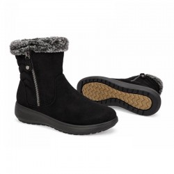 Botines Planos Mujer Mysoft 657 Negro