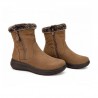 Botines Planos Mujer Mysoft 657 Taupe