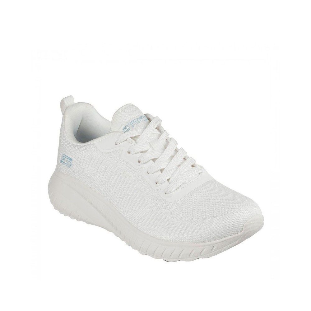 Sneakers Skechers Bobs Sport Squad Chaos Mujer Blanco