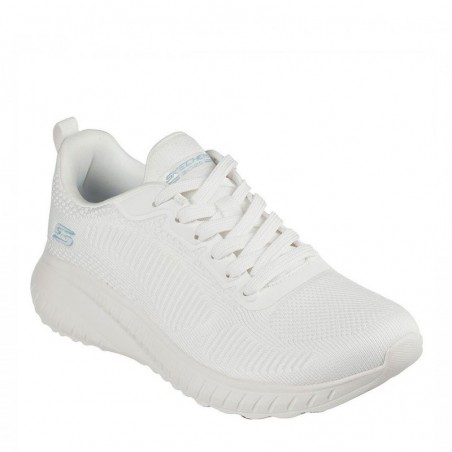 Sneakers Skechers Bobs Sport Squad Chaos Mujer Blanco