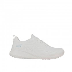 Sneakers Skechers Bobs Sport Squad Chaos Mujer Blanco