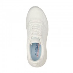 Sneakers Skechers Bobs Sport Squad Chaos Mujer Blanco