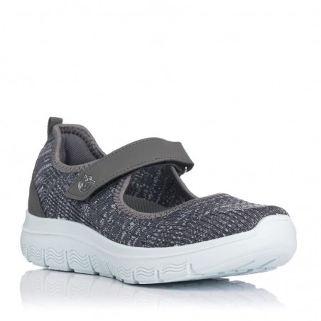 Zapatos de Sport Laura Azaña 24507 Mujer Gris