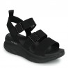 Sandalias Planas Skechers 119234 Mujer Negro