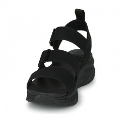 Sandalias Planas Skechers 119234 Mujer Negro