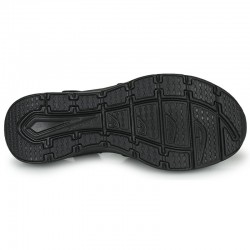 Sandalias Planas Skechers 119234 Mujer Negro