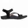 Sandalias Planas Skechers 163221 Mujer Negro