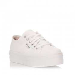 Zapatillas Lona Victoria Barcelona Lona Mujer Blanco