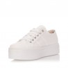 Zapatillas Lona Victoria Barcelona Lona Mujer Blanco