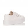 Zapatillas Lona Victoria Barcelona Lona Mujer Blanco