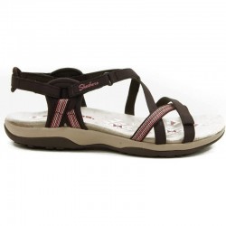 Sandalias Planas Skechers 163115 Mujer Marron