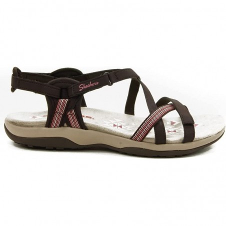 Sandalias Planas Skechers 163115 Mujer Marron