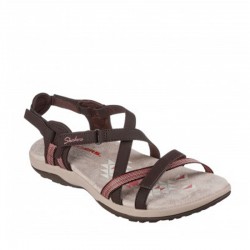 Sandalias Planas Skechers 163115 Mujer Marron