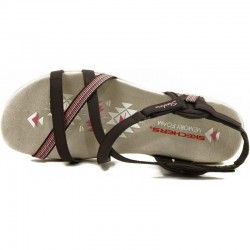 Sandalias Planas Skechers 163115 Mujer Marron