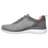 Sneakers Skechers Bountiful-quick Path Mujer Gris