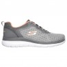 Sneakers Skechers Bountiful-quick Path Mujer Gris