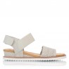 Cuñas Skechers 31440 Mujer Beig