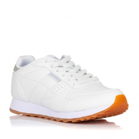Sneakers Skechers Old School Cool Mujer Blanco