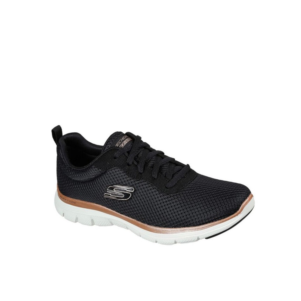 Sneakers Skechers 149303 Mujer Negro-oro