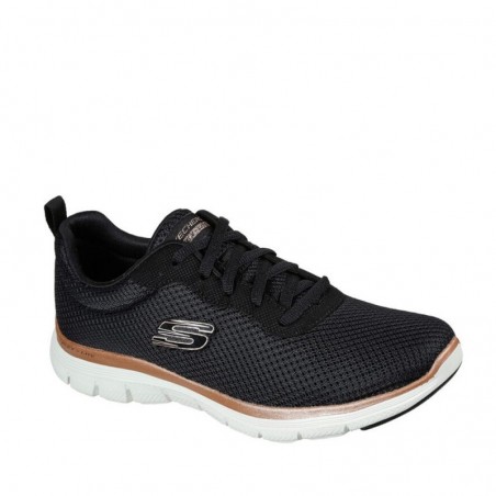 Sneakers Skechers 149303 Mujer Negro-oro