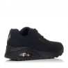 Sneakers Skechers Uno Mujer Negro-negro