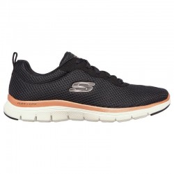 Sneakers Skechers 149303 Mujer Negro-oro